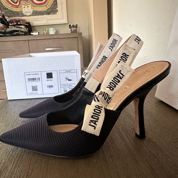 DIOR: J’ADIOR SLINGBACK PUMPS - Picture 9 of 16